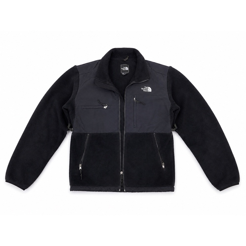 The North Face Denali Polartec Fleece Jacket Men's Medium Black Full Zip Coat